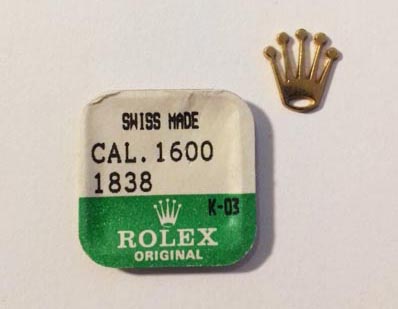 Rolex Cal. 1600-1838, kronkelende rondsel. NOS.