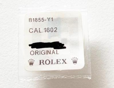 Rolex Cal. 1602-1855, Setting wheel, small. NOS.