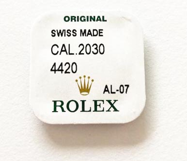 Rolex Cal. 2030-4420, mainspring strenght weak. NOS.