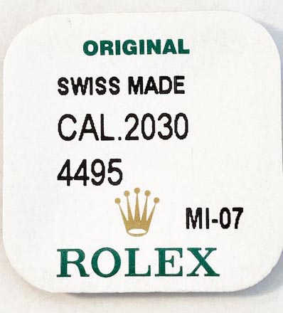 Rolex Cal. 2030-4495, na alavanca de regulação da roda de escape-superior / inferior. NOS.