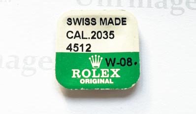 Rolex Cal. 2035-4512. Przekładnia armatnia. NOS.