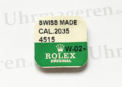 Montre Rolex Cal. 2035-4515. Goujon de roue de date. NOS.