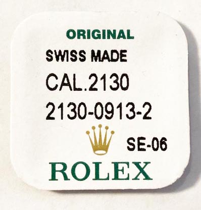 Rolex Cal. 2130-0913-2, cap jewel for escape wheel-upper/lower. NOS.