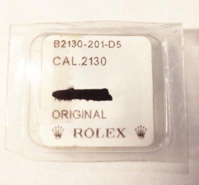 Rolex Cal. 2130-201, kronkelende stam.