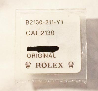 Rolex Cal. 2130-211, Núcleo Da Roda da coroa.