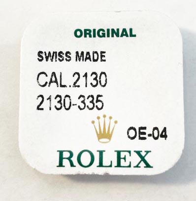 Rolex Cal. 2130-335, minutový pastorek s dělovým pastorkem. Č.