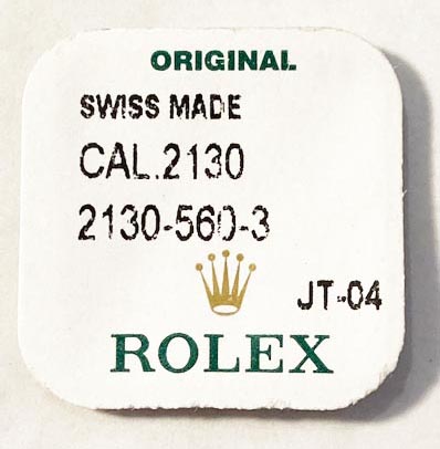 Rolex Cal. 2130-560-3, Spring-clip for oscillating weight.