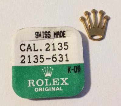 Rolex Cal. 2130-631, rdzeń krzywkowy.