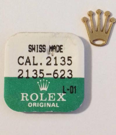 Rolex Cal. 2135-623, sormi päivämäärälle. NOS.