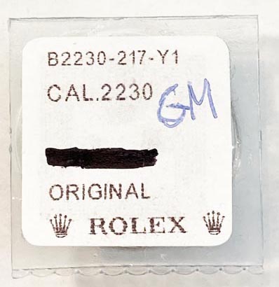 Rolex Cal. 2230-217, třmen pro posuvné zařízení. Č.
