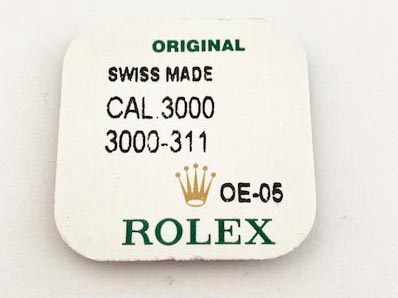 Rolex Cal. 3000-311, Mainspring, strength standard. NOS.