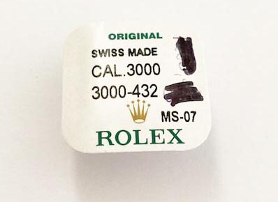 Rolex Cal. 3000-432, Balance with Breguet hairspring, timed.