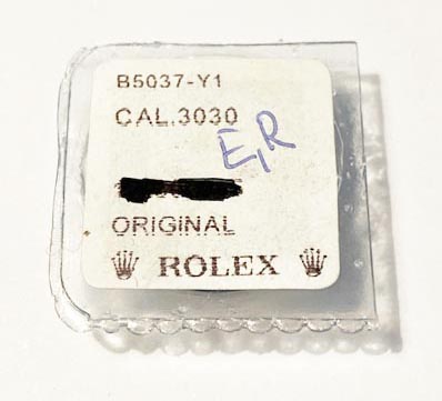 Rolex Cal. 3030-5037, Jousi vivun säätöön.