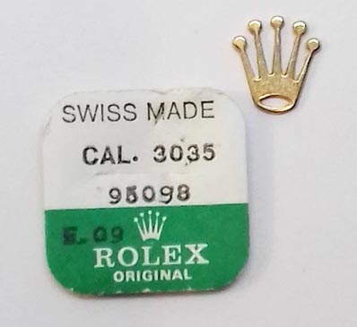 Rolex Cal. 3035-95098, Roller untuk penunjuk tarikh tempat duduk