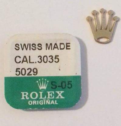 Montre Rolex Cal. 3035-5029, Noyau de couronne. NOS.