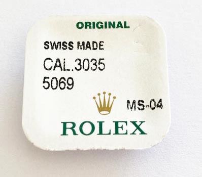 Rolex Cal. 3035-5069, roda motriz para roda de catraca. NOS.