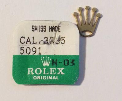Rolex Cal. 3035-5091, mola para o garfo da came.