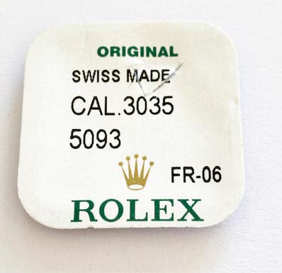 Rolex Cal. 3035-5093, Calendar wheel nut. NOS.