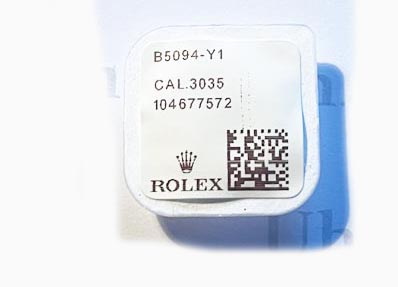 Rolex Cal. 3035-5094. Date wheel mounted. NOS.
