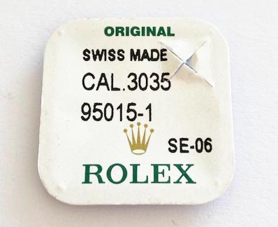 Rolex Cal. 3035-95015-1, cap jewel for escape wheel-upper/lower.