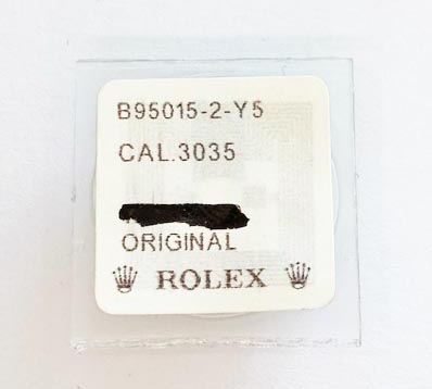 Rolex Cal. 3035-95015-2, spring for in setting for escape wheel-upper/lower. NOS.