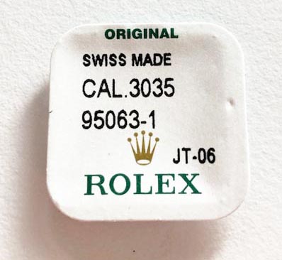 Rolex Cal. 3035-95063, in-setting for oscillating weight upper.