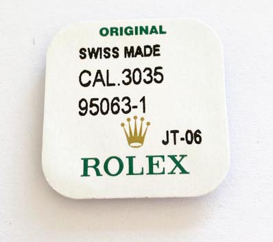 Rolex Cal. 3035-95063-1, In-setting for oscillating weight lower.