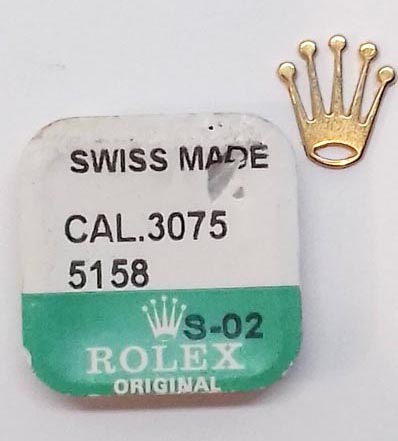 Rolex Cal. 3075 – 5158, Hour wheel with double toothing, 24h