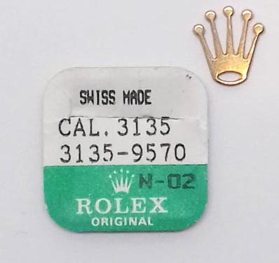 Rolex Cal. 3135-9570, Jewel for oscillating weight-upper.