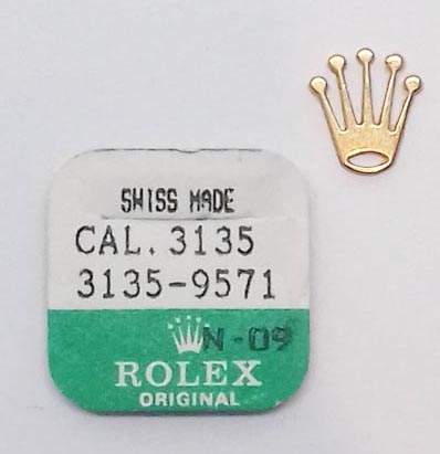 Rolex Cal. 3135-9571, Jewel for oscillating weight-lower.
