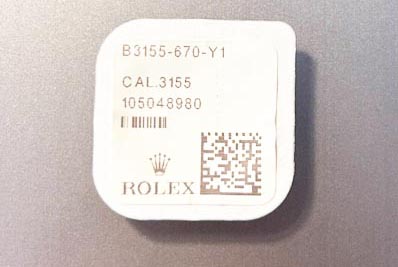 Rolex Cal. 3155-670, Střední datum kolo. Č