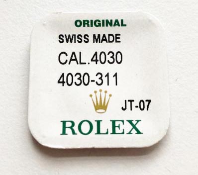 Rolex Cal. 4030-311, Mainspring, strenght standard.