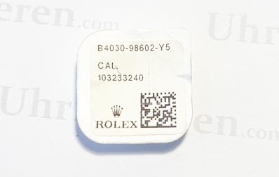 Rolex Cal. 4030-98602, Bush for hour counting wheel upper. NOS