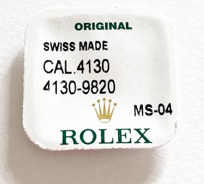 Rolex Cal. 4130-9820, Jewel for minute wheel for hour counter.