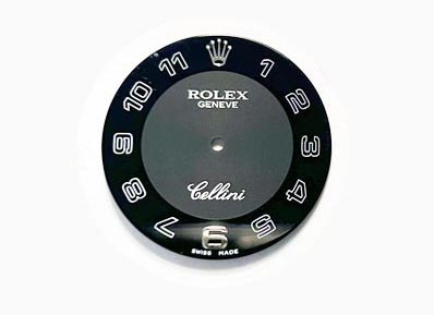 Rolex Cellini Danaos dial. Black. for ref 4233. (K1-R1-5)