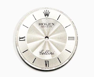 Rolex Cellini dial, Silver. For ref 5115. (K1-R3-5)
