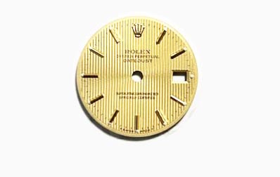 Rolex Datejust dial, Champagne, tapestry for ref 69173 (K2-R3-5)