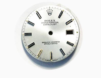 Rolex Datejust Dial, silver. for ref 16234 16200 16220 16014. (K2-R1-1)
