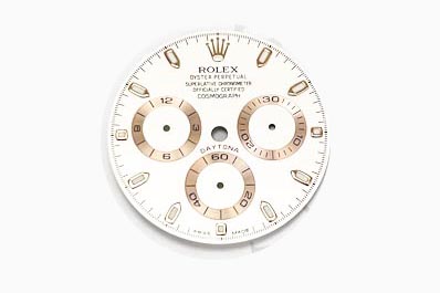 Rolex Daytona dial, Rose gold, Ivory, for ref 116515LN. (K1-R8-2)
