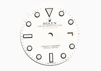 Rolex Explorer II dial, White for ref 216570 (K2-R9-2)