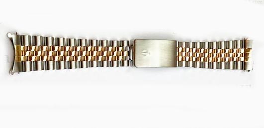 Rolex Jubilee Gold steel 18kt Bracelet, 62523H Gents 20mm.