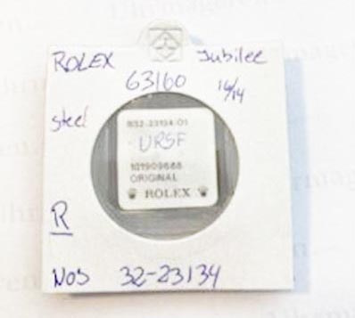 Rolex jubilee link steel, Gent 63160. 14mm. NOS.