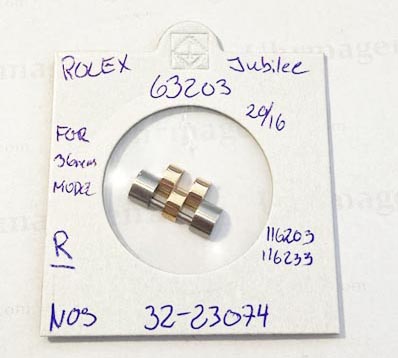 Rolex jubilee link, Gents 63203 15.5mm. NOS.
