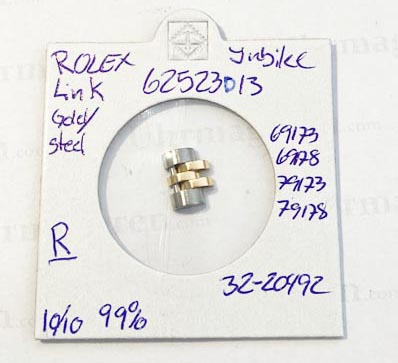 Rolex jubilee link, Lady 62523D, 10mm.