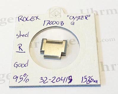 Rolex oyster link, Gents 17000B 15.35mm. Very good condition 9/10.