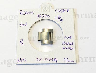 Rolex Oyster link, Gents 78750 14mm NOS.