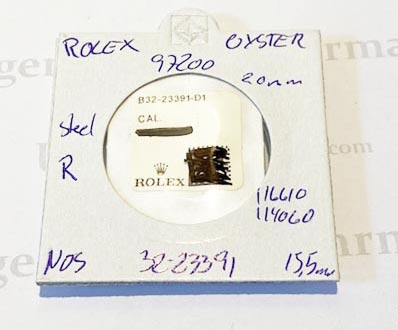 Rolex oyster link, Gents 97200 15.5mm. NOS.