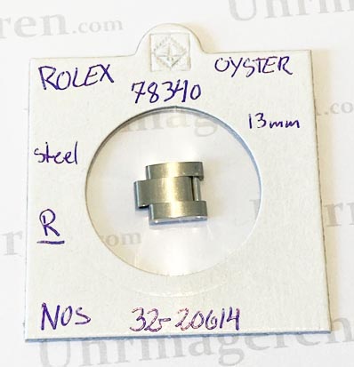 Rolex Oyster link, lady 78340 13mm. NOS.