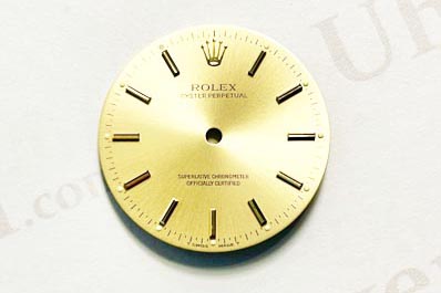Rolex Oyster Perpetual Dial, Champagne. For Ref 14203-14208-14233-14238. (K1-R10-2)