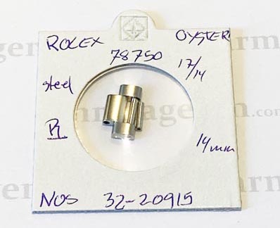 Rolex oyster steel link, Gents 78750. 14mm. NOS.